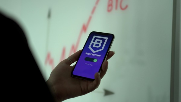 Ethereum deposit and blockchain confirmation concept for a cryptocurrency exchange