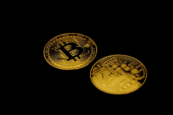 XRP cryptocurrency network and payments concept illustration